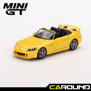 미니지티(282) 1:64 혼다 S2000 Type S 뉴 인디 옐로우 펄 (RHD)