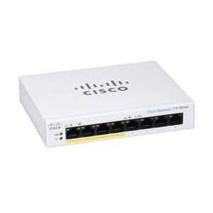 CISCO 8포트 기가비트 POE 32W 스위칭허브 CBS110-8PP-D