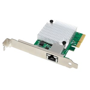 래모캔 PCIe x4 싱글 쿠퍼 RJ45 마벨 10G서버랜카드 567CP-10G-MV