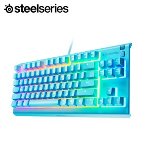 스틸시리즈 Apex 3 TKL 저소음 게이밍 키보드 아쿠아, 멤브레인