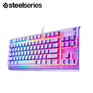 스틸시리즈 Apex 3 TKL 저소음 게이밍 키보드 라벤더, 멤브레인