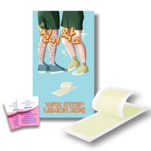 왁싱 테이프 다리털 수염 겨드랑이 제모 패드 비키니 셀프 브라질리언 패치 40매