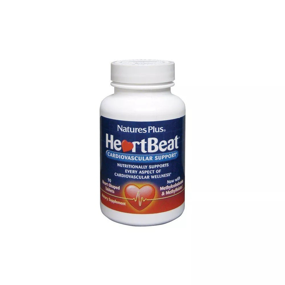 <b>네이처스플러스</b> 하트비트 <b>심혈관</b> 서포트 90 심장모양 타블릿