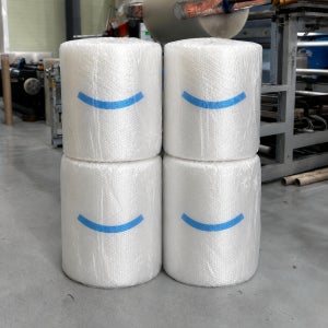 블루에어캡 뽁뽁이 에어캡 롤 포장용 완충재 안전포장 2T 50cm x 50M 4롤