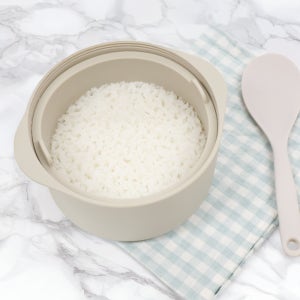 홍스마마 실리콘 칼로리 저당밥솥 저탄수화물 저당 다이어트 전자레인지 밥솥