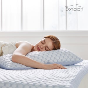 쏘마꼬띠 옥타쿨 휴비스 듀라론 쿨 냉감원단 베개커버