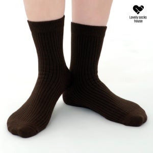 러블리삭스하우스 여자 프리미엄 중목 골지 양말 8켤레 세트