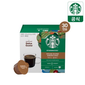 스타벅스 캡슐커피 by 네스카페 돌체구스토 하우스 블렌드, 30개입, 1개