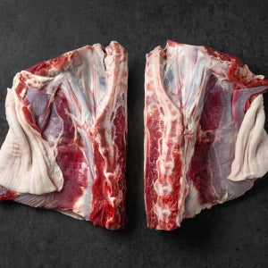 청정 호주산 유기농 염소고기 - 배받이 (육골 포함) 정육 부분육 통마리 3kg, 1개