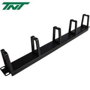 강원전자 TNT 허브랙/서버랙 케이블 매니지먼트 판넬(1U/블랙) NM-TNT68