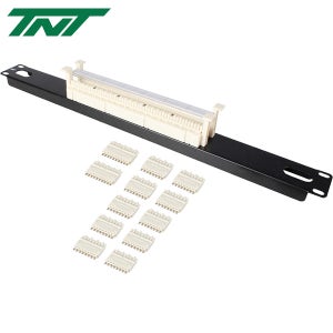 강원전자 TNT 허브랙/서버랙 110블럭 50P(1U) NM-TNT72