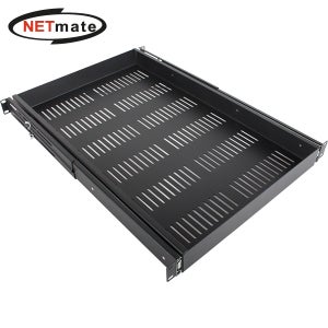 강원전자 넷메이트 서버랙 슬라이딩 선반(블랙) CYSS-1UD26(B)