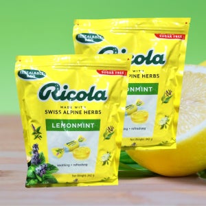 리콜라 스위스 레몬민트 허브 캔디 342g 2봉 코스트코 무설탕 무가당 사탕