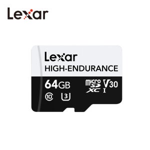 Lexar 렉사 하이엔듀런스 마이크로 SD 메모리카드 High-Endurance microSDXC™ UHS-I 64GB