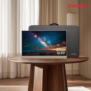 스마트티비 구글5.0 81cm(32인치) 무선 휴대용 캠핑 포터블 TV 단일구성