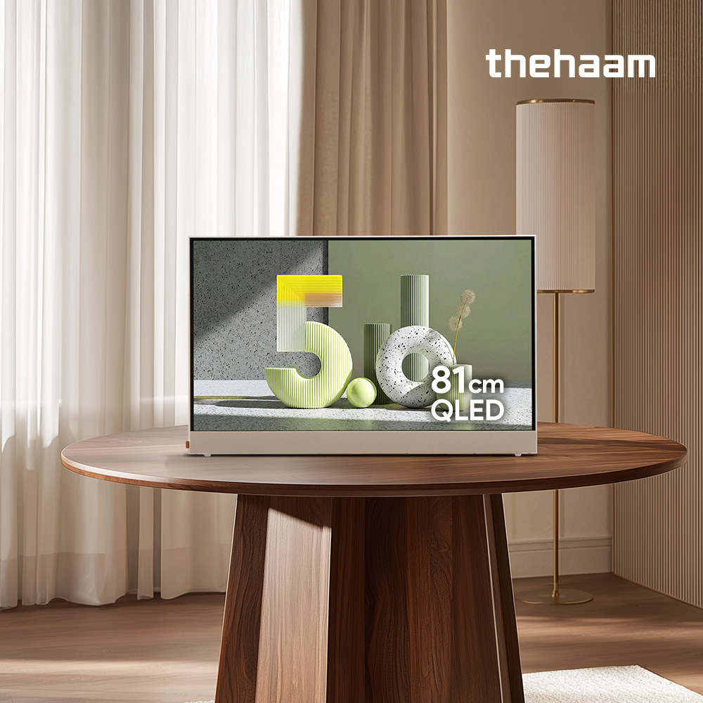 전용 케이스증정 스마트티비 81cm(32인치TV), 무선휴대용 캠핑포터블 QLED, 단순배송