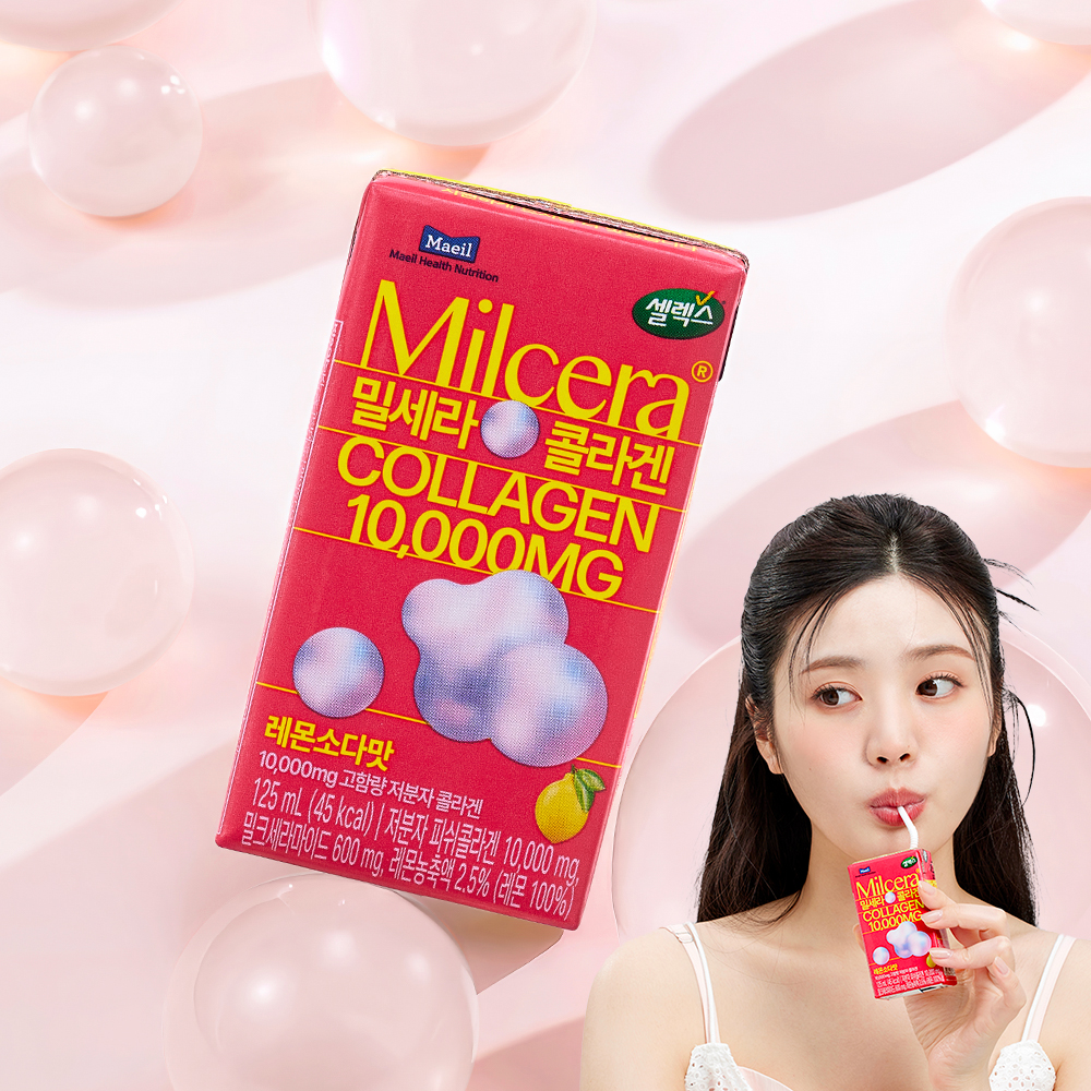 셀렉스 밀세라 <b>콜라겐 드링크</b> 125ml 24팩
