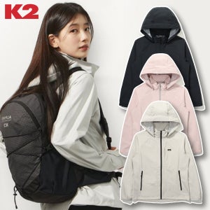 K2 수지 바람막이 방수 자켓 등산복 여성 아웃도어 일상