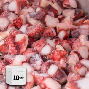 도매 업소용 타코야끼 문어채 절단문어 10kg (사이즈 5~7g) 왕타코컷 필리핀