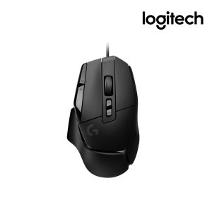 국내정품 로지텍코리아 G502 X 블랙 유선 게이밍 마우스 HERO 25K센서