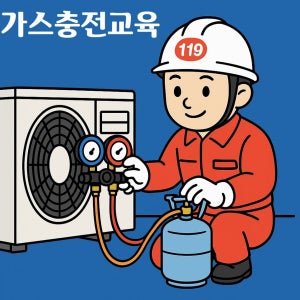2일완성 학원 에어컨 가스충전 학원 기술 교육 세척 수리 창업 부업