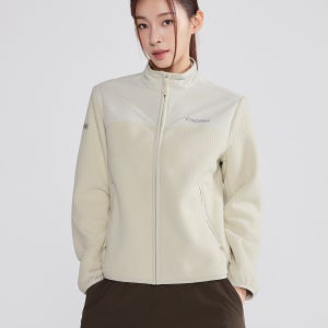 [디스커버리] 여성 자가드 플리스 자켓 (BEIGE2) DWSS32054