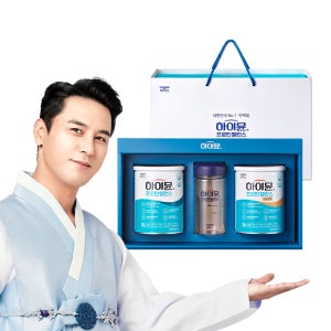 하이뮨 캔 선물세트 1호 (오리지널, 고소한맛, 쇼핑백) 608g, 1개