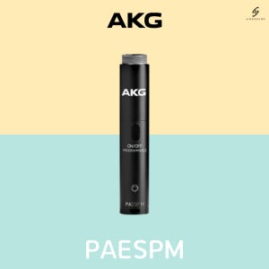 AKG PAESPM 마이크 팬텀 파워 모듈 인라인 프리앰프 헤드 목 별도 스위치 XLR