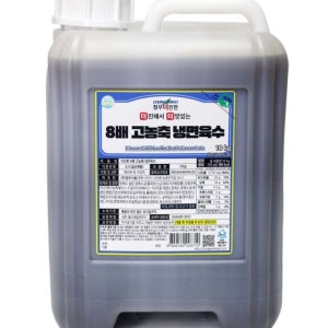 청우식품 더진한 8배 고농축 냉면육수 10kg, 1개
