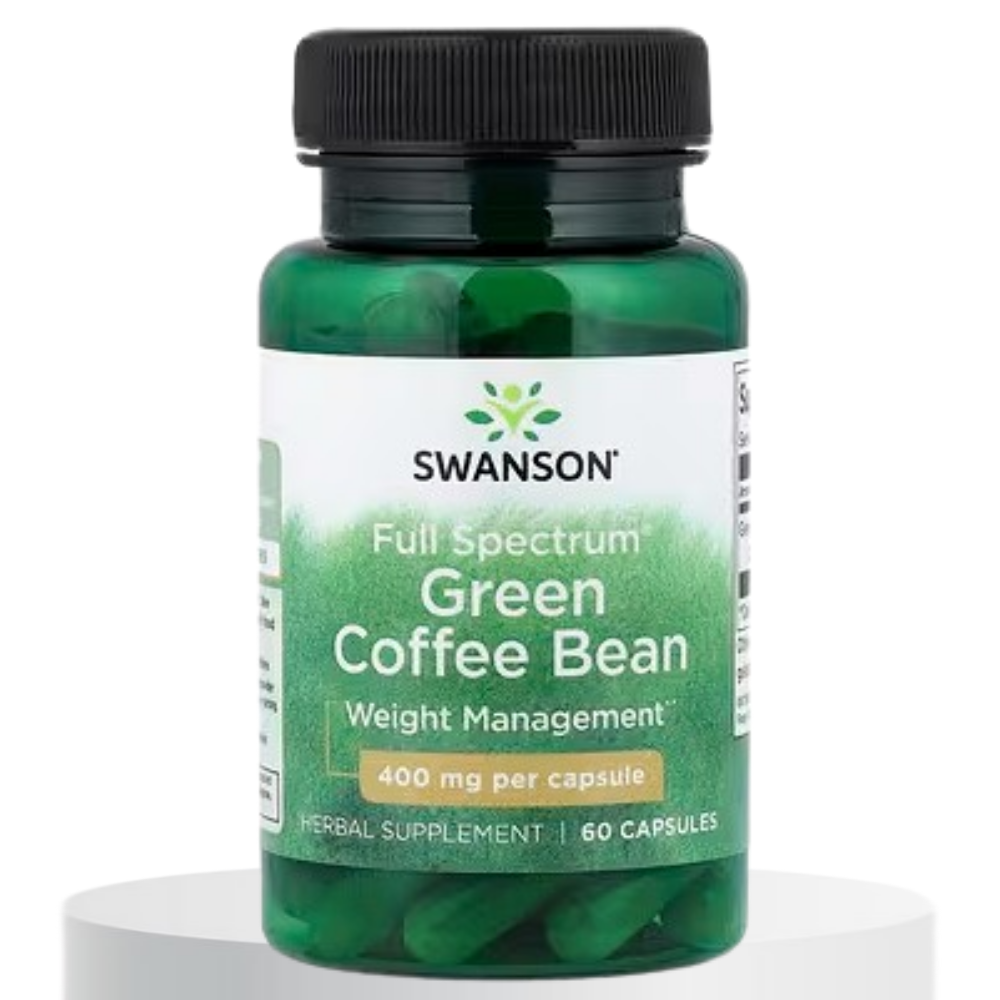 400mg 60캡슐 스완슨 스베톨 <b>클로로겐산</b> 그린커피빈 추출물