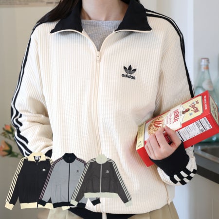 아디다스 와플 져지 저지 집업 트랙탑 베켄바우어