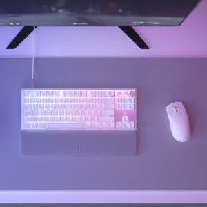 커세어 K70 MGX TKL 자석축 래피드트리거키보드 + M75 Air 무선마우스 화이트 세트