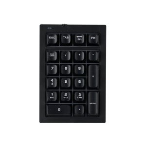 지클릭커 OFFICEPRO 사일런스M NK21 무선 블루투스 키패드 / 블랙