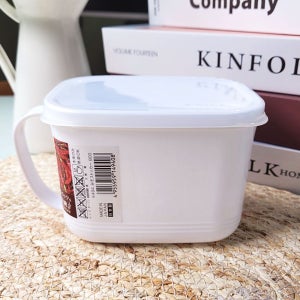 전자렌지 반찬용기 플라스틱 보관통 사각형 대형 1400ml