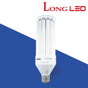 코스모스전기 LED 삼파장 스틱 램프 가로등 75W, 소켓E39 주광색(하얀빛), 1개