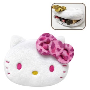 헬로키티 레오파드 마스코트 파우치 핑크 산리오