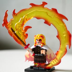 귀멸의칼날 30 화염의 호흡 렌고쿠 미니히어로 귀칼 레고호환미니피규어 커스텀 브릭