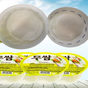 짜지않은 무농약 국내산 무쌈 쌈무 400g