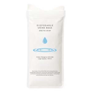일회용 소변봉투 캠핑 낚시 레저 차량용 소변기 10개