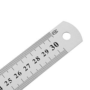 쇠자 30CM자 스틸 철자 5개