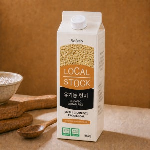 로컬스톡 유기농 건강식 현미 850g, 1개