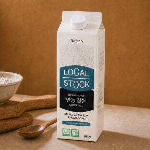로컬스톡 1인가구 유기농 떡 찹쌀 850g