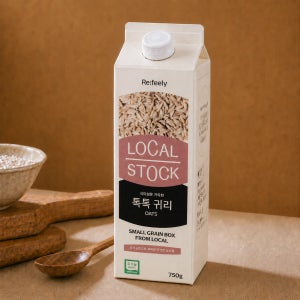 로컬스톡 1인가구 유기농 귀리 750g
