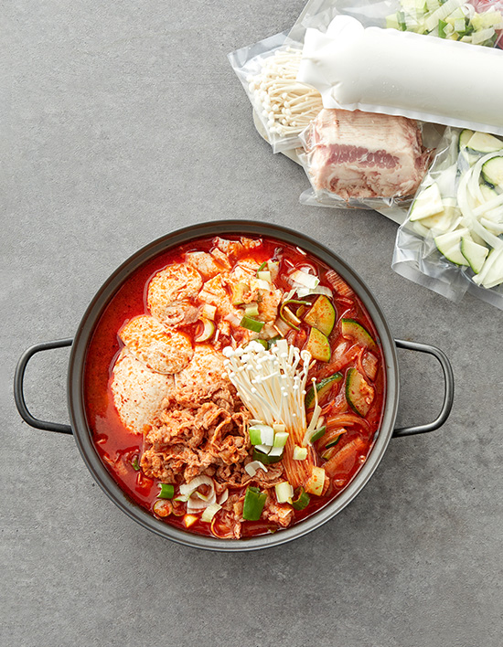 소고기 순두부 찌개