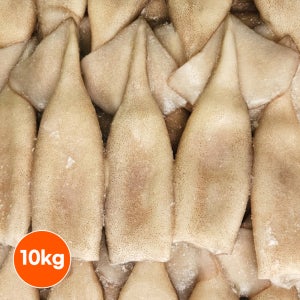 튜브 오징어 10kg 내장제거 손질오징어 몸통 포크 통오징어