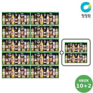 청정원 추석 선물세트 행복고급플러스N호, 10+2개
