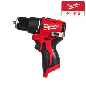 밀워키 M12 BLPDRC-0C0​ 12V 충전 브러쉬리스 해머드릴 베어툴 본체만