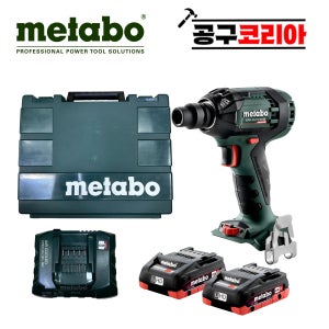 메타보 충전 임팩렌치 SSW 18 LTX 300 BL 세트 4.0Ah 밧데리 2개