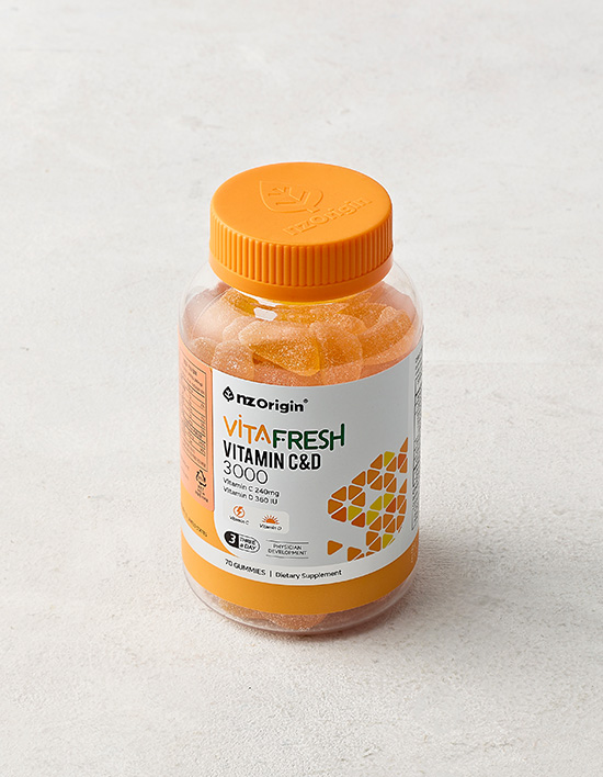 [엔젯오리진] 비타프레쉬 귤젤리 비타민C&amp;D 3000 구미(23일분)