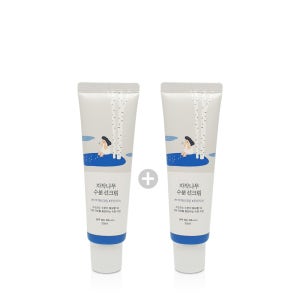 라운드랩 자작나무 수분 선크림 50ml(SPF50+) 2개(1박스)